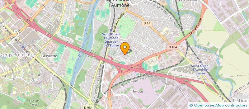 localisation de l'entreprise MONSIEUR SOFIANE EL MOUSSADEQ à SAINT-OUEN-L'AUMONE