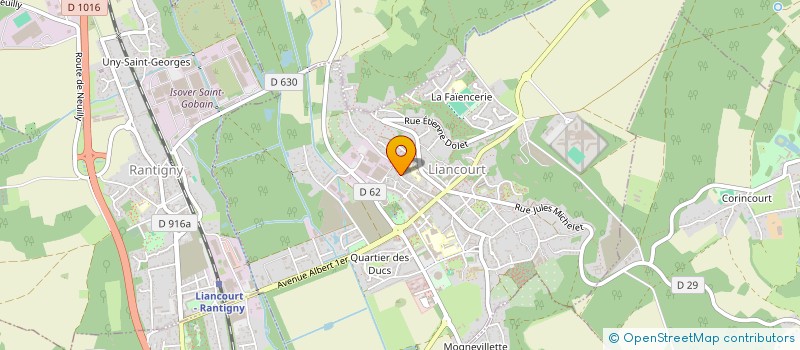 localisation de l'entreprise MONSIEUR SOFIANE ESSAKKA  LIANCOURT