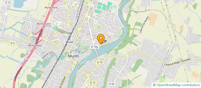 localisation de l'entreprise MONSIEUR SOFIANE FEDOUL  MURET