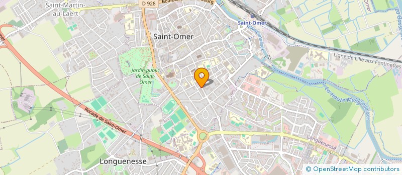 localisation de l'entreprise MONSIEUR SOFIANE FIDJEL  SAINT-OMER