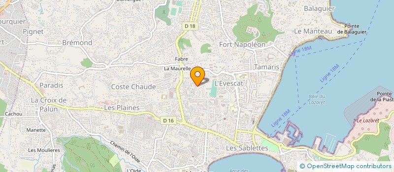 localisation de l'entreprise MONSIEUR SOFIANE FTOUHA à LA SEYNE-SUR-MER