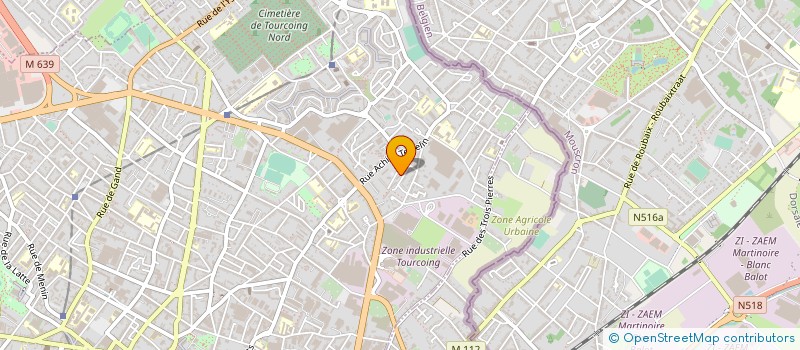 localisation de l'entreprise MONSIEUR SOFIANE GANIBARDI à ROUBAIX