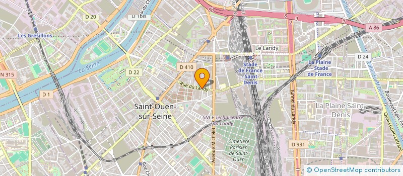localisation de l'entreprise MONSIEUR SOFIANE GHAIEB à SAINT-OUEN-SUR-SEINE
