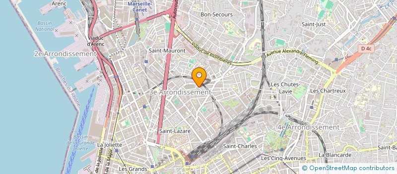 localisation de l'entreprise MONSIEUR SOFIANE GHERNAIA à MARSEILLE