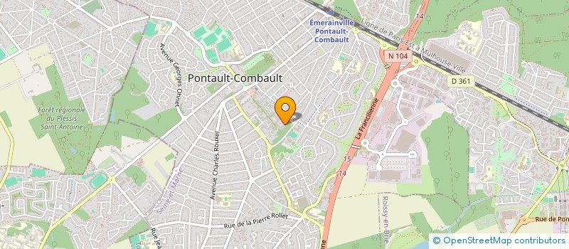 localisation de l'entreprise MONSIEUR SOFIANE GHOZELANE à PONTAULT-COMBAULT
