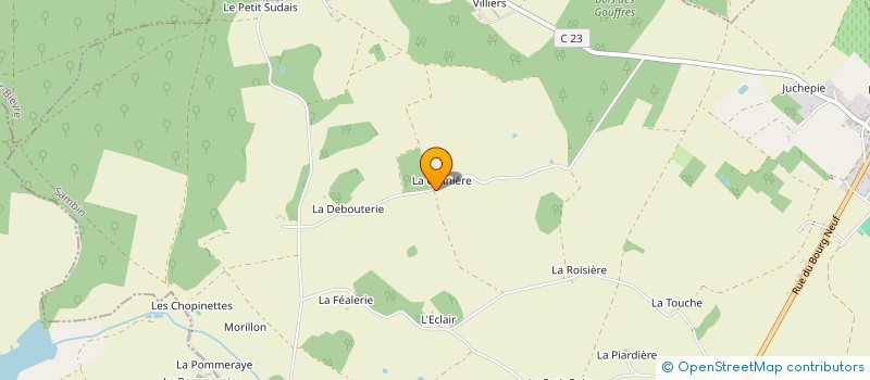 localisation de l'entreprise MONSIEUR SOFIANE GIBAULT  LE CONTROIS-EN-SOLOGNE