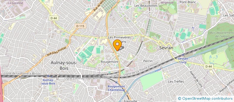localisation de l'entreprise MONSIEUR SOFIANE GLAGLOU à SEVRAN