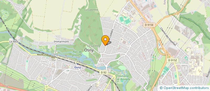 localisation de l'entreprise MONSIEUR SOFIANE GOUSMI  OSNY