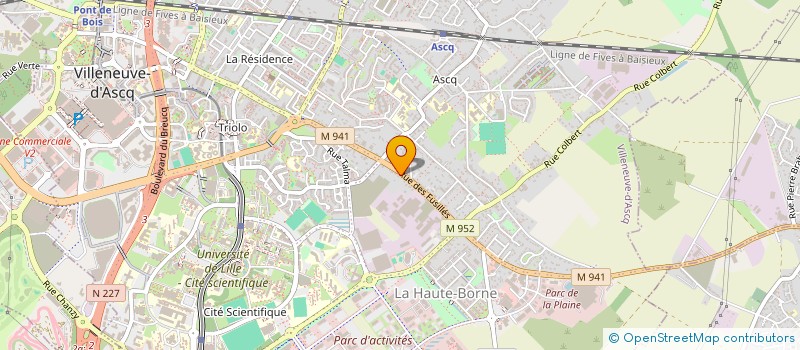 localisation de l'entreprise MONSIEUR SOFIANE GUERMOUCHE à VILLENEUVE-D'ASCQ