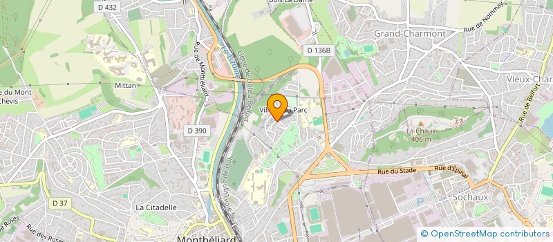 localisation de l'entreprise MONSIEUR SOFIANE GURLIACCIO à MONTBELIARD
