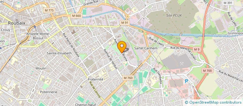 localisation de l'entreprise MONSIEUR SOFIANE HACENE  ROUBAIX