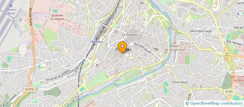 localisation de l'entreprise MONSIEUR SOFIANE HADDAD  POITIERS