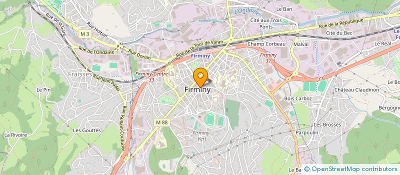 localisation de l'entreprise MONSIEUR SOFIANE HADJ-ALI à FIRMINY