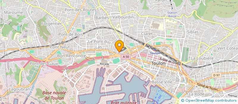 localisation de l'entreprise MONSIEUR SOFIANE HADJI  TOULON