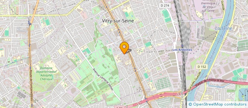 localisation de l'entreprise MONSIEUR SOFIANE HADOU à VITRY-SUR-SEINE