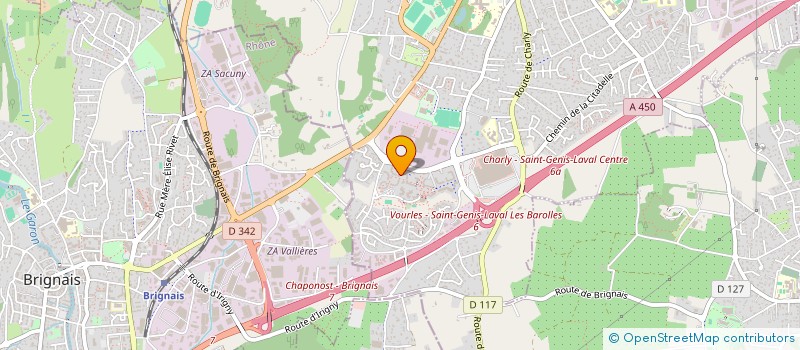 localisation de l'entreprise MONSIEUR SOFIANE HAKKAR  SAINT-GENIS-LAVAL