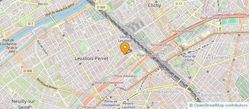localisation de l'entreprise MONSIEUR SOFIANE HALLADJ à LEVALLOIS-PERRET