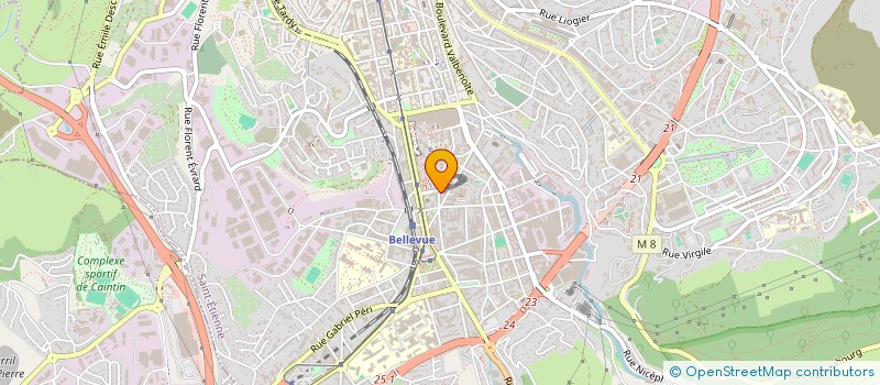 localisation de l'entreprise MONSIEUR SOFIANE HAMAOUI  SAINT-ETIENNE