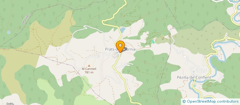 localisation de l'entreprise MONSIEUR SOFIANE HAMIDI  PRATS-DE-SOURNIA