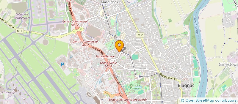 localisation de l'entreprise MONSIEUR SOFIANE HAMIDI  BLAGNAC