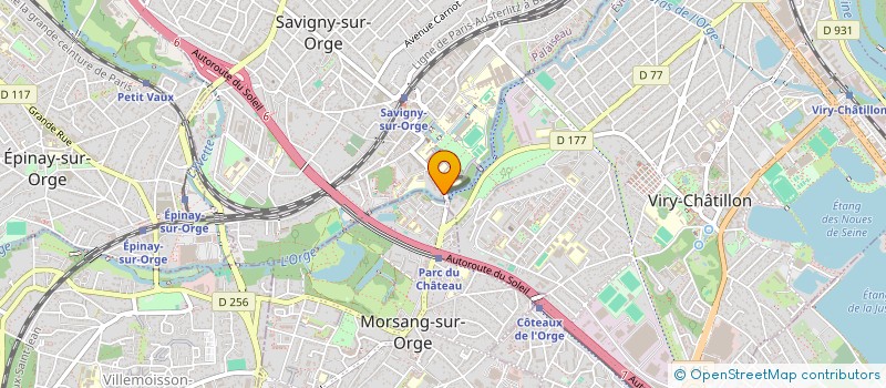localisation de l'entreprise MONSIEUR SOFIANE HAMMOUCHE à SAVIGNY-SUR-ORGE
