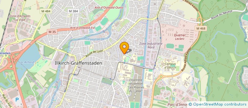 localisation de l'entreprise MONSIEUR SOFIANE HAMZA  ILLKIRCH-GRAFFENSTADEN