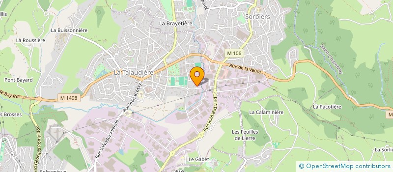 localisation de l'entreprise MONSIEUR SOFIANE HANI à LA TALAUDIERE