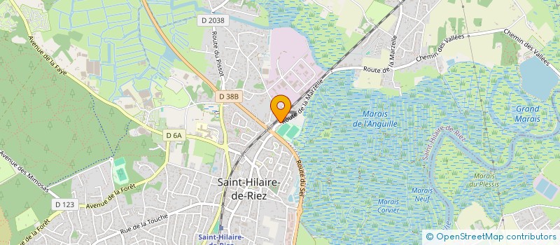 localisation de l'entreprise MONSIEUR SOFIANE HARIT à SAINT-HILAIRE-DE-RIEZ