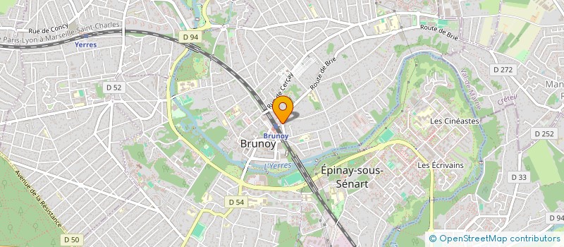 localisation de l'entreprise MONSIEUR SOFIANE HASSANI à BRUNOY