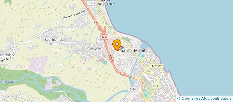 localisation de l'entreprise MONSIEUR SOFIANE HASSANI à SAINT-BENOIT