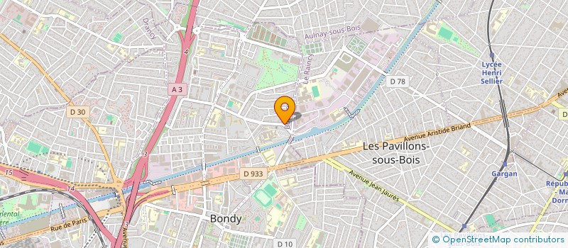 localisation de l'entreprise MONSIEUR SOFIANE HAYANI à BONDY