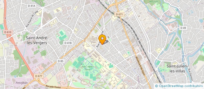 localisation de l'entreprise MONSIEUR SOFIANE HAZZAL à TROYES