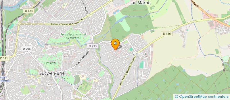 localisation de l'entreprise MONSIEUR SOFIANE HEDJAZI  NOISEAU