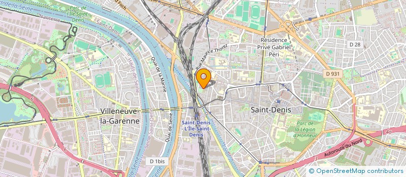 localisation de l'entreprise MONSIEUR SOFIANE HETTAL  SAINT-DENIS