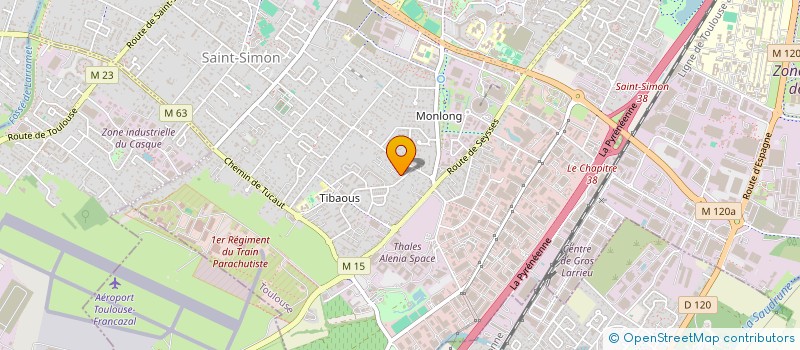 localisation de l'entreprise MONSIEUR SOFIANE HKELIFA à TOULOUSE