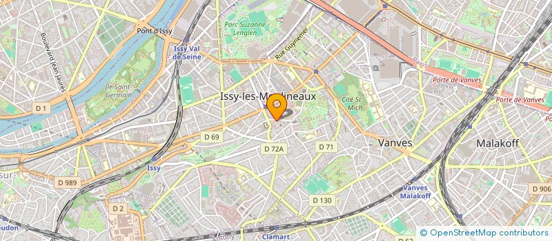 localisation de l'entreprise MONSIEUR SOFIANE ID HAMOU à ISSY-LES-MOULINEAUX