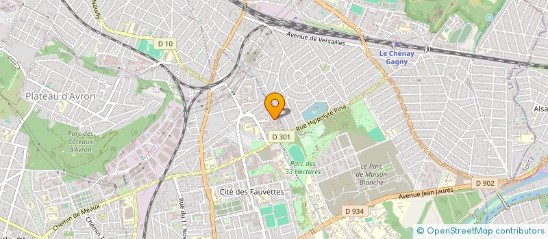 localisation de l'entreprise MONSIEUR SOFIANE JABBES à NEUILLY-SUR-MARNE