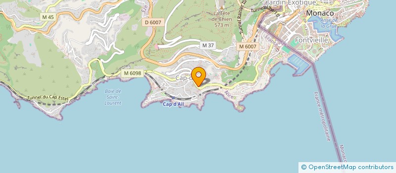 localisation de l'entreprise MONSIEUR SOFIANE JANATI  CAP-D'AIL