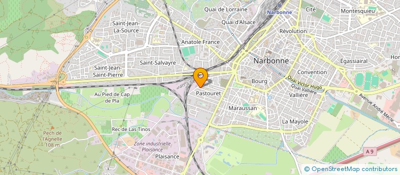 localisation de l'entreprise MONSIEUR SOFIANE JARMOUNI à NARBONNE