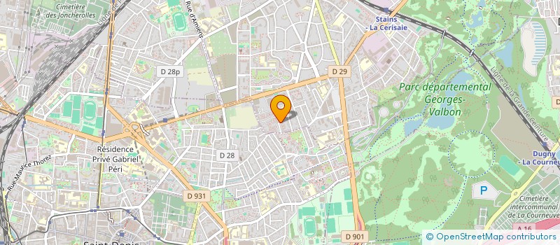 localisation de l'entreprise MONSIEUR SOFIANE KACHA à STAINS