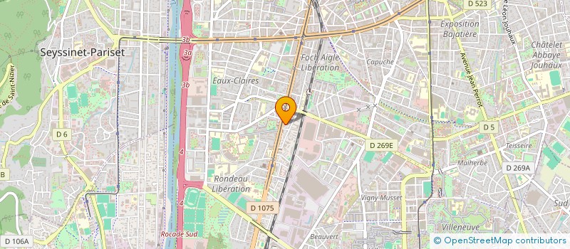 localisation de l'entreprise MONSIEUR SOFIANE KADA à GRENOBLE