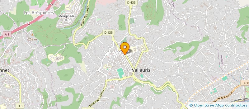 localisation de l'entreprise MONSIEUR SOFIANE KADI BOUCHAKOUR à ANTIBES