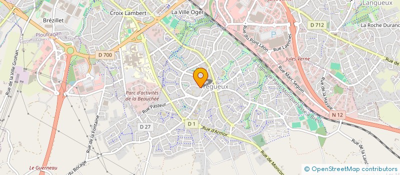 localisation de l'entreprise MONSIEUR SOFIANE KARFACH  TREGUEUX