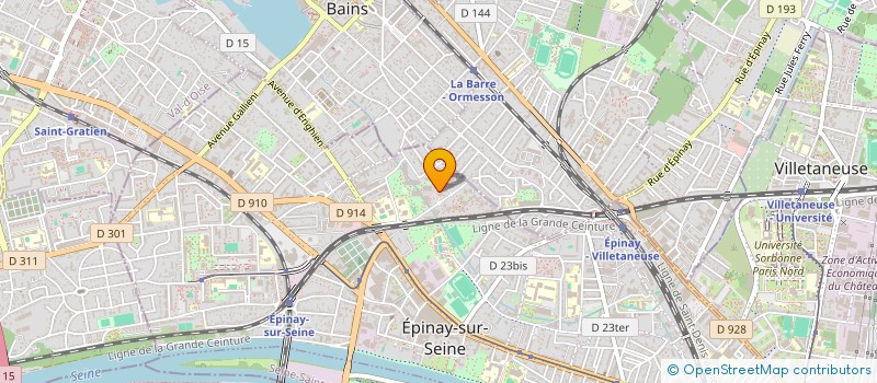 localisation de l'entreprise MONSIEUR SOFIANE KHALEF à EPINAY-SUR-SEINE
