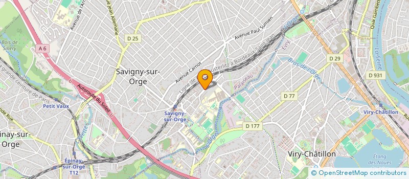 localisation de l'entreprise MONSIEUR SOFIANE KHASSANI à SAVIGNY-SUR-ORGE