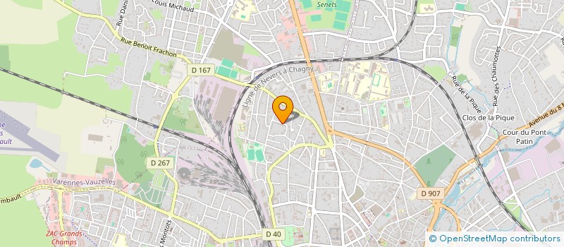 localisation de l'entreprise MONSIEUR SOFIANE KHATI à NEVERS