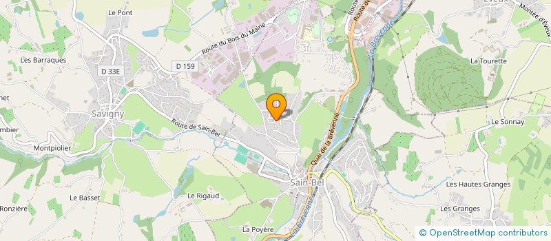 localisation de l'entreprise MONSIEUR SOFIANE KHEDIMI  SAIN-BEL