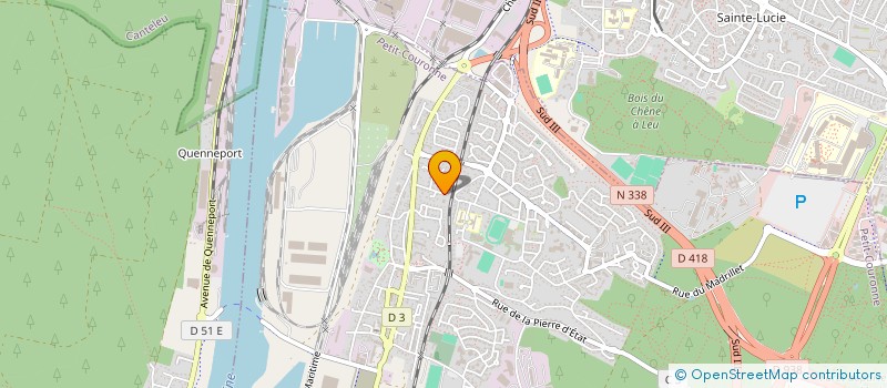 localisation de l'entreprise MONSIEUR SOFIANE KHELIFA  PETIT-COURONNE