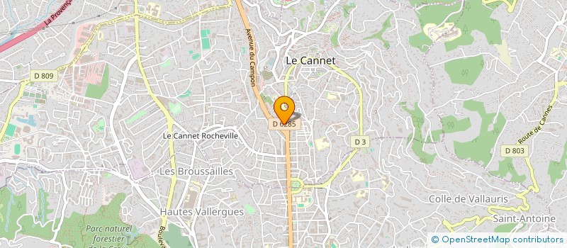 localisation de l'entreprise MONSIEUR SOFIANE LABIDI à LE CANNET