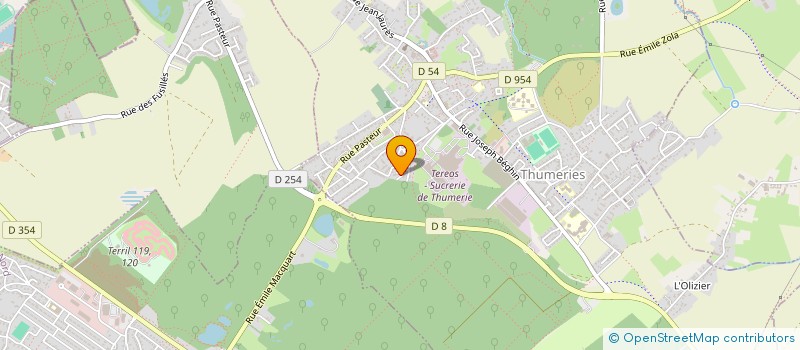 localisation de l'entreprise MONSIEUR SOFIANE LABRAGA à THUMERIES